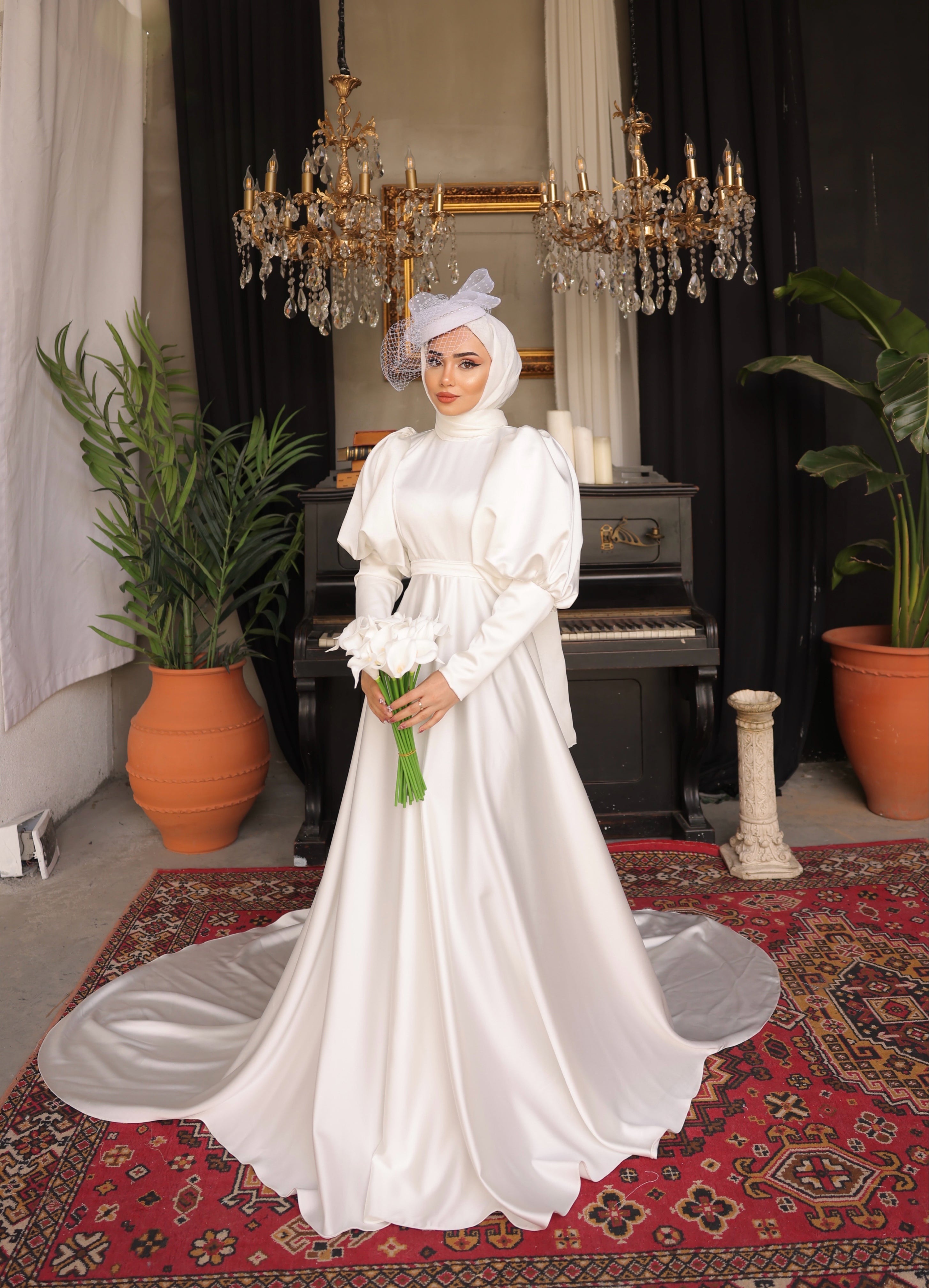 Amine Nikah Elbisesi