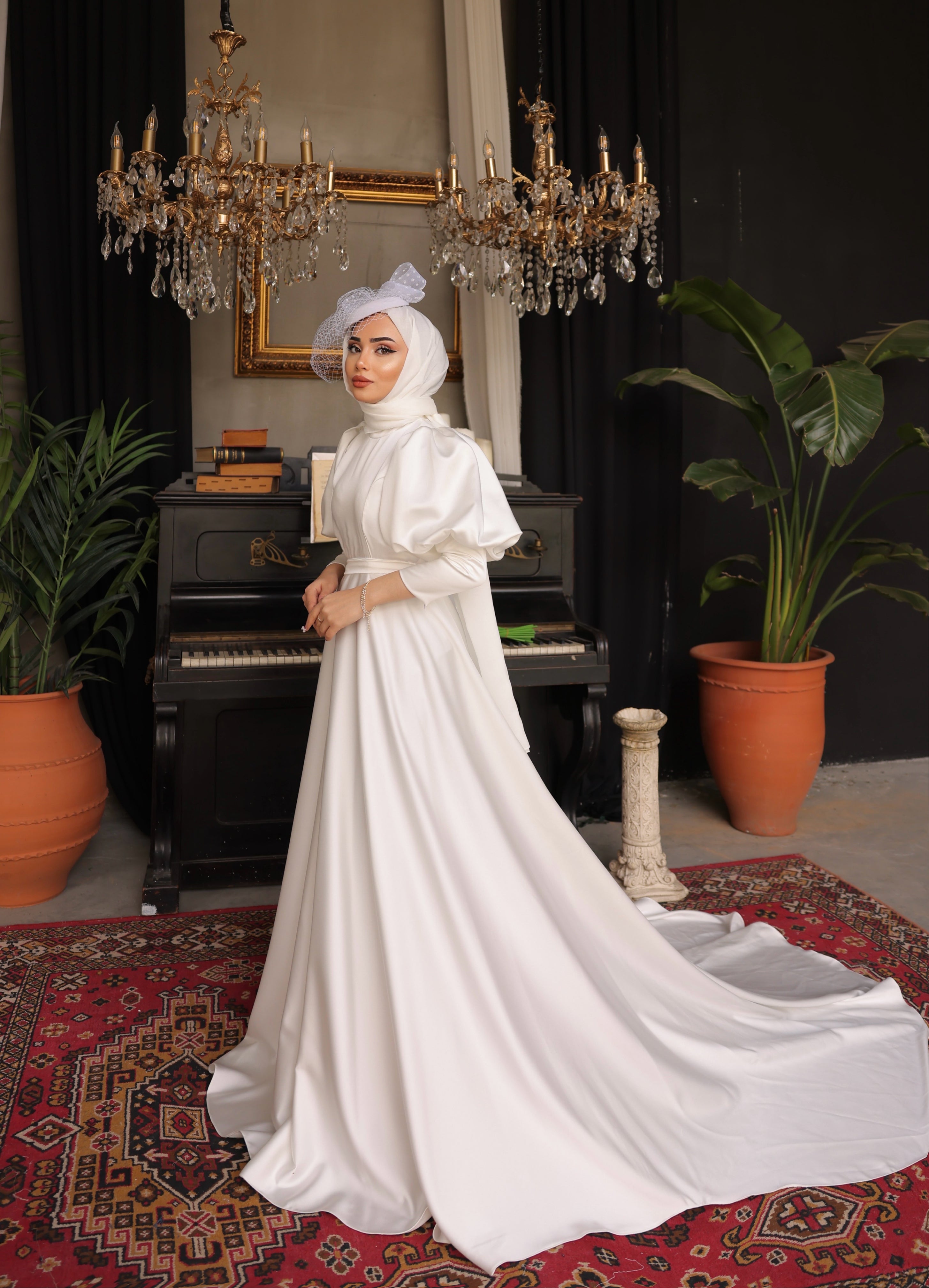 Amine Nikah Elbisesi